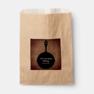 Bolsa De Papel Comida de restaurante Rústico de Iron Skillet