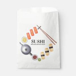 Bolsa De Papel Comida sushi japonesa