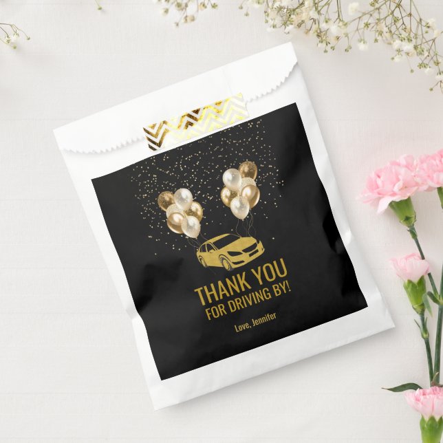 Bolsa De Papel Conducción por el desfile de fiestas de cumpleaños (Sellado)