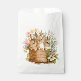 Bolsa De Papel Conejitos