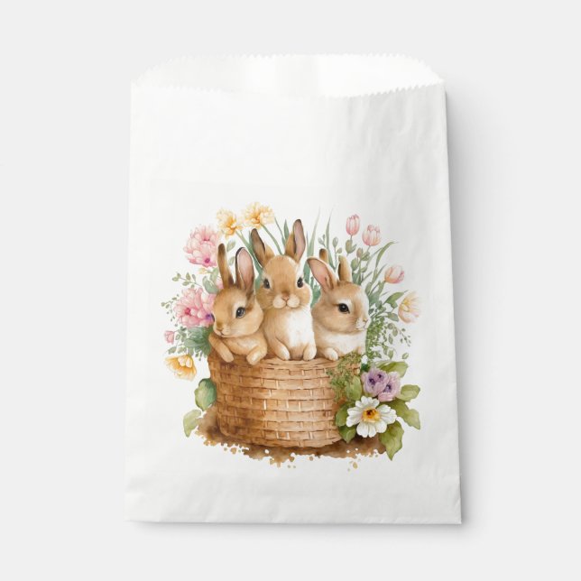 Bolsa De Papel Conejitos  (Anverso)