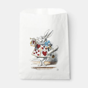 Bolsa De Papel Conejo Blanco Alice en el País de las Maravillas C
