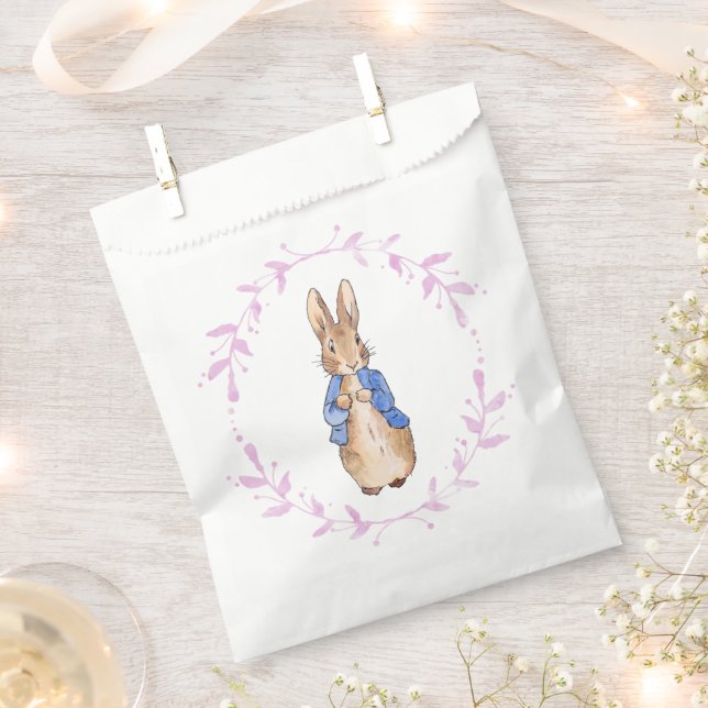 Bolsa De Papel Conejo clásico azul chaqueta de conejo (Cortado)