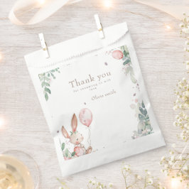 Bolsa De Papel Conejo de Pascua con ducha de bebé