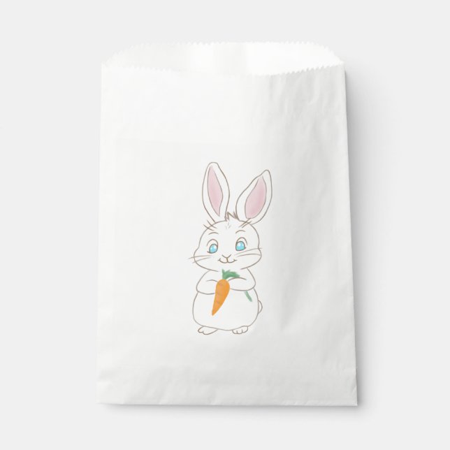 Bolsa De Papel Conejo Pedro (Anverso)