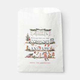 Bolsa De Papel Confort y alegría | Merry Little Navidades