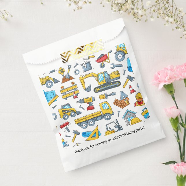 Bolsa De Papel Construction (Sellado)