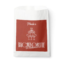 Copas de vino para fin de semana de soltera roja D