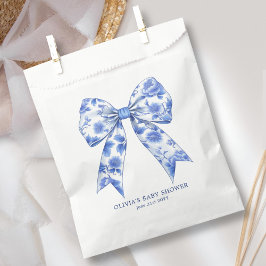 Bolsa De Papel Coquette Bow Baby Shower