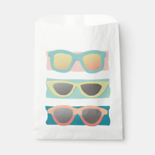 Bolsa De Papel Coral de trío de gafas de sol