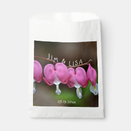Bolsa De Papel Corazones Bodas rosadas