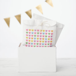 Bolsa De Papel Corazones de caramelo de conversación personalizad