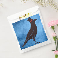 Corvids - Tophat Blackbird Raven
