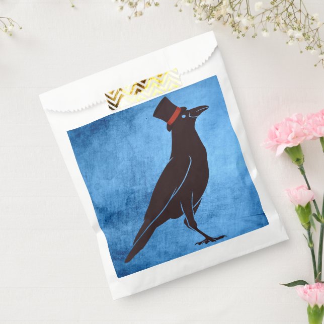 Bolsa De Papel Corvids - Tophat Blackbird Raven (Sellado)