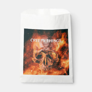 Bolsa De Papel Cosas Asombrosas. Calavera en el espacio