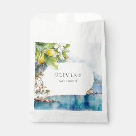 Bolsa De Papel Costa de Amalfi Mediterráneo italiano