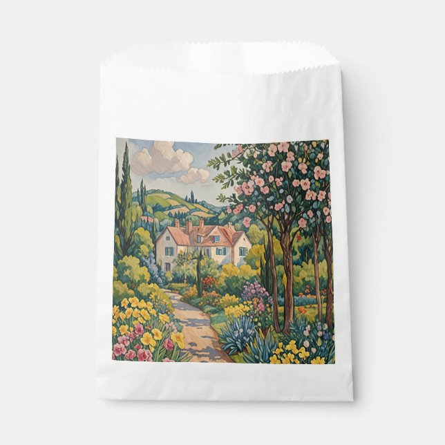 Bolsa De Papel Countryside Haven (Anverso)