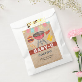 Bolsa De Papel Craft Baby Q Grill Baby Shower