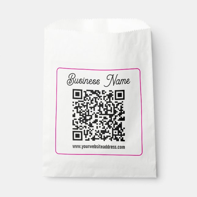 Bolsa De Papel Crea instantáneamente un código QR escaneable para (Anverso)
