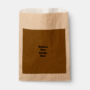 Bolsa De Papel Crea tu propio marrón