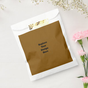 Bolsa De Papel Crea tu propio marrón