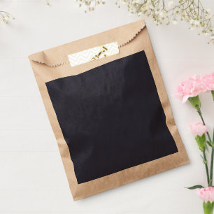 Bolsa De Papel Crea tu propio personalizado azul gris oscuro