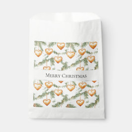 Bolsa De Papel Creamy Caramel Hearts Christmas Tree Branches