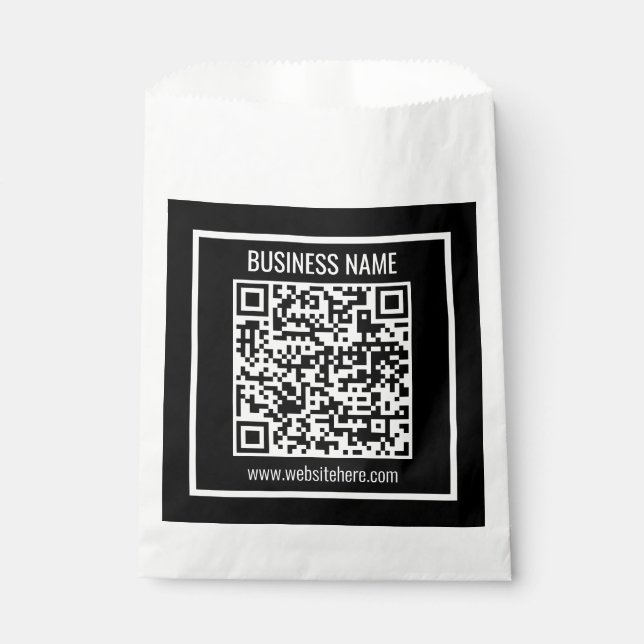 Bolsa De Papel Crear un código QR moderno instantáneamente (Anverso)