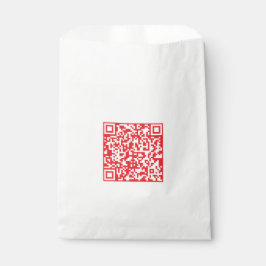Bolsa De Papel Crear un código QR rojo analizable (modificable)