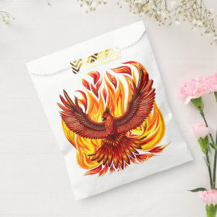 Bolsa De Papel Creatura mitológica inmortal de Phoenix