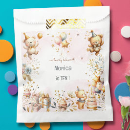 Bolsa De Papel Creemos claramente que los niños de osos de peluch