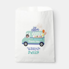 Bolsa De Papel Crema de hielo que gritas cumpleaños