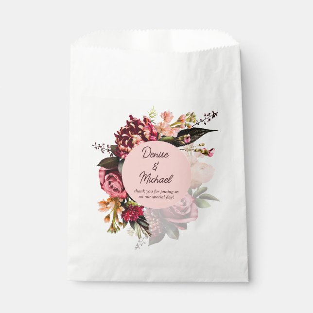 Bolsa De Papel Crisantemo (Anverso)