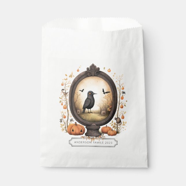 Bolsa De Papel Crow Favor Bag (Anverso)