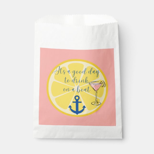 Bolsa De Papel Crucero en barco (Anverso)