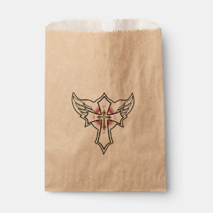 Bolsa De Papel Cruz cristiana