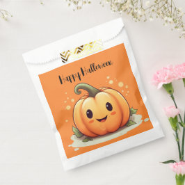 Bolsa De Papel Cuidada calabaza Halloween