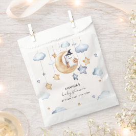 Bolsa De Papel Cuidada Un Pequeño Boo Estrellas De Luna Baby Show
