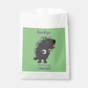 Bolsa De Papel Cuidada y divertida jugada del personalizado del b