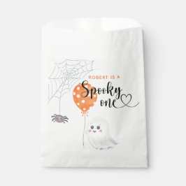 Bolsa De Papel Cumpleaños Acuarela Spooky One 1