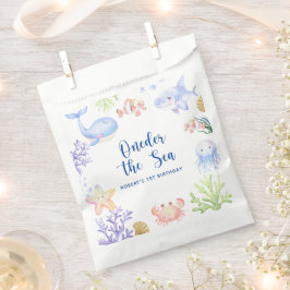 Bolsa De Papel Cumpleaños bajo el mar de Oneder