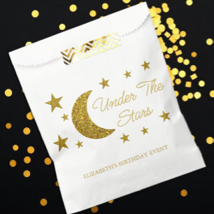 Bolsa De Papel Cumpleaños bajo las estrellas