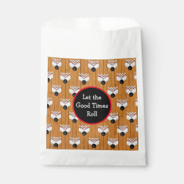 Bolsa De Papel Cumpleaños con temas de Bowling personalizado