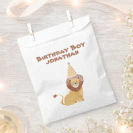 Bolsa De Papel Cumpleaños de animales salvajes