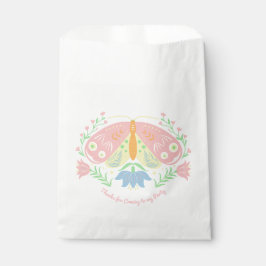 Bolsa De Papel Cumpleaños de Boho Butterfly