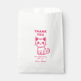 Bolsa De Papel cumpleaños de chica con colores personalizados lin