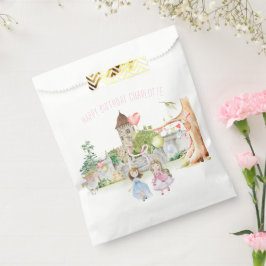 Bolsa De Papel Cumpleaños de cuento de hadas de princesas, caball