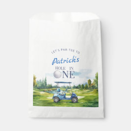 Bolsa De Papel Cumpleaños de Golf Hole In One 1er 
