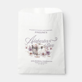 Bolsa De Papel Cumpleaños de la Caja de Alabaster