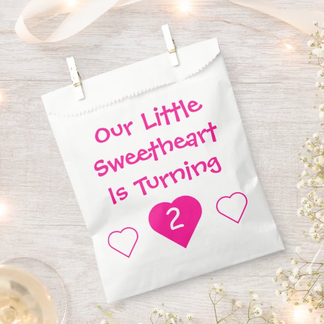 Bolsa De Papel Cumpleaños de Little Squerido (Cortado)